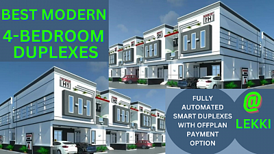 4-Bedroom Fully Automated Smart Duplexes @(N75m) Govs, Consent